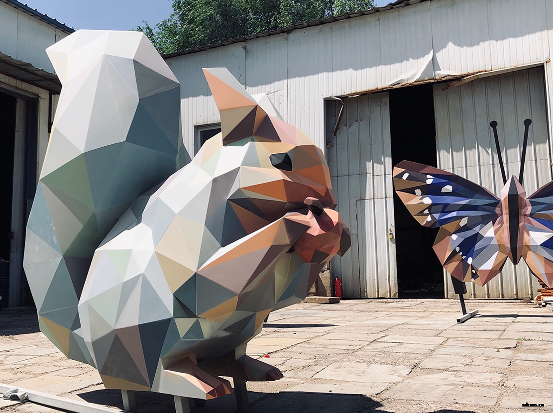 森林精靈雕塑群組-北京云蒙山青空嶺段雕塑群組